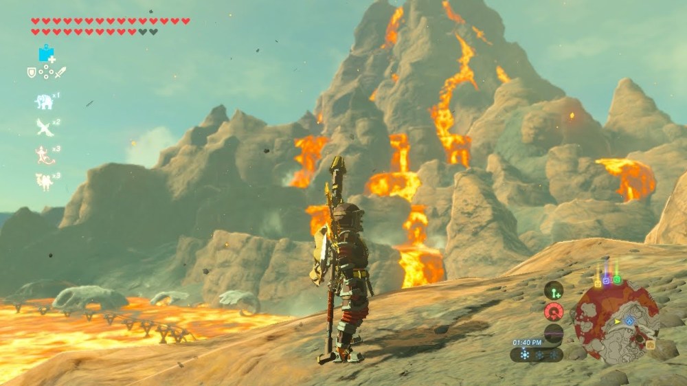 Zelda Breath of the Wild Geology Tour: Death&nbsp;Mountain